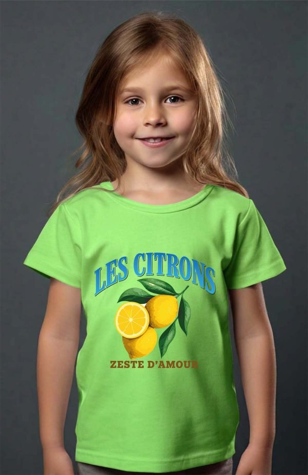 T-shirt Fille en Gros | Dolce Citron