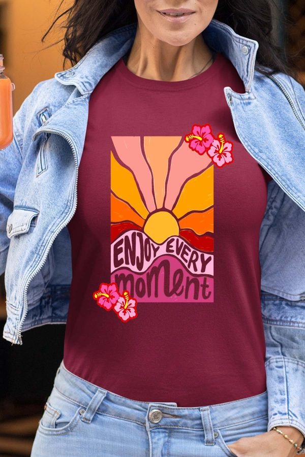 Enjoy Moment - Tshirt Femme