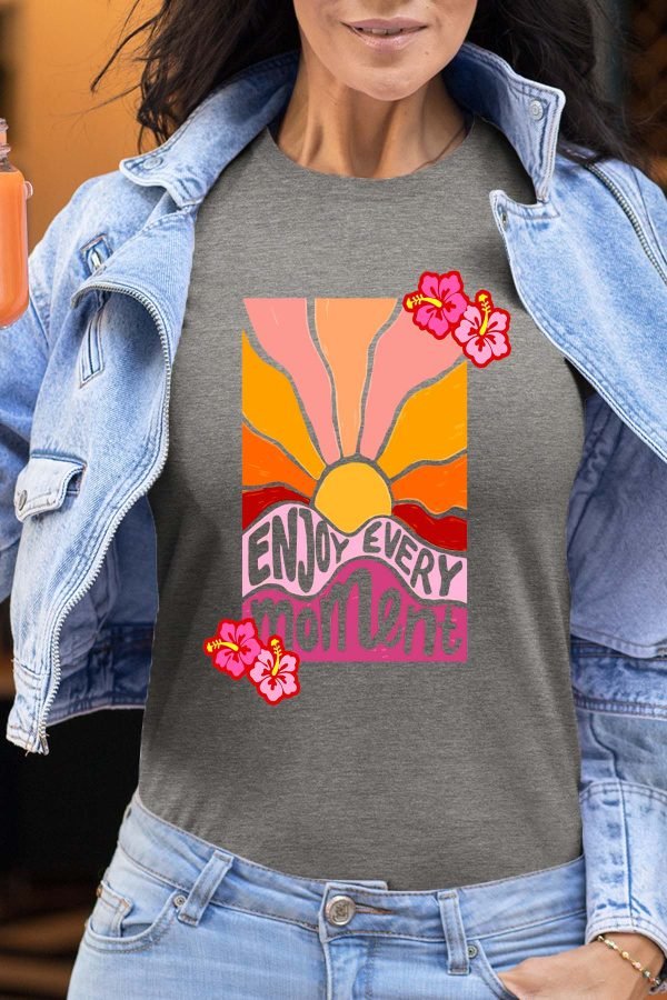 Enjoy Moment - Tshirt Femme