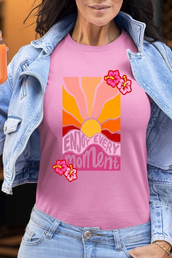Enjoy Moment - Tshirt Femme
