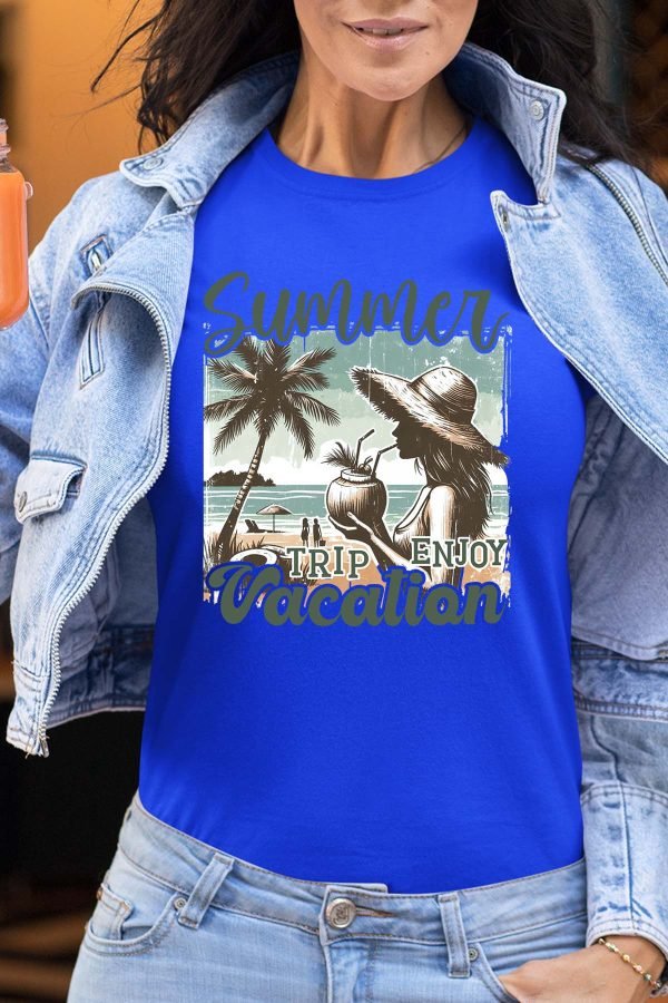 Enjoy vacation - Tshirt Femme