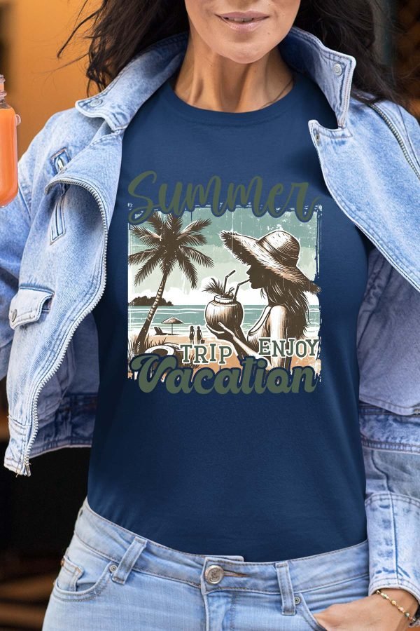 Enjoy vacation - Tshirt Femme