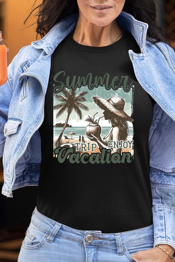 Enjoy vacation - Tshirt Femme