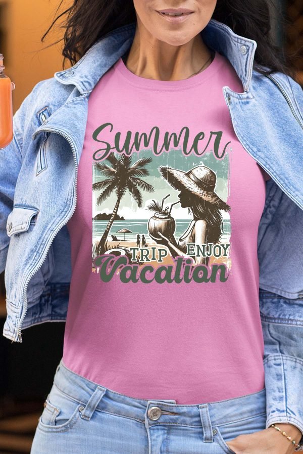 Enjoy vacation - Tshirt Femme