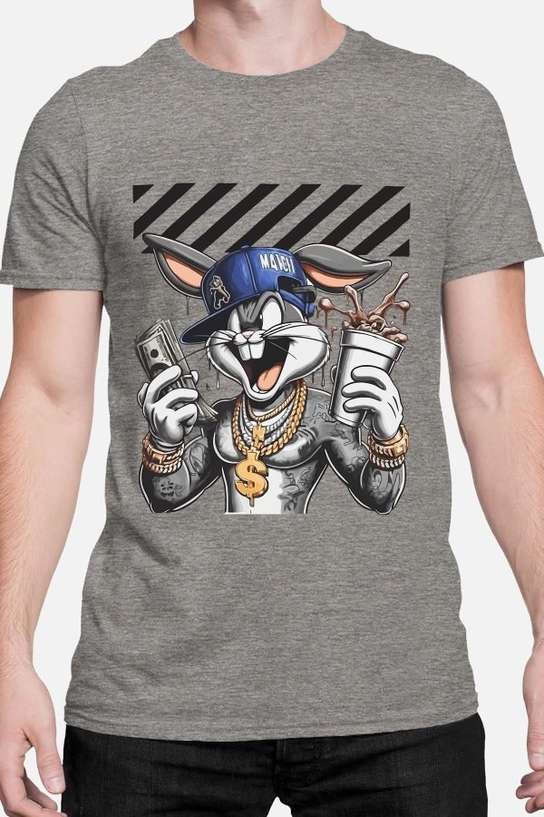 Faché Bunny - Tshirt Homme