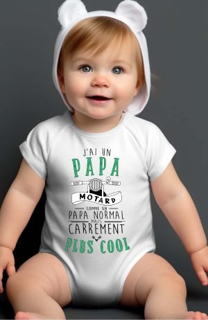 Body Bébé en Gros | G papa motard  + cool