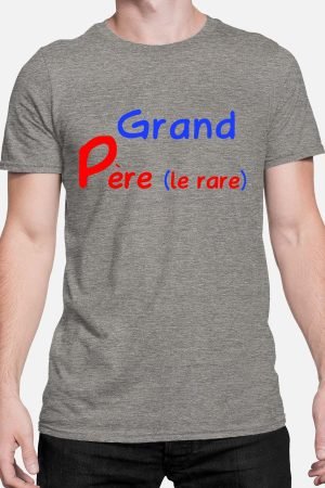 Grand prere rare – Tshirt Homme – Gris