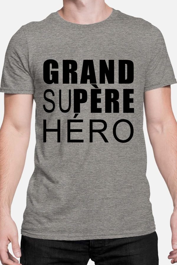 Grand supère héro - Tshirt Homme