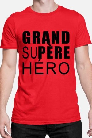 Grand supère héro - Tshirt Homme