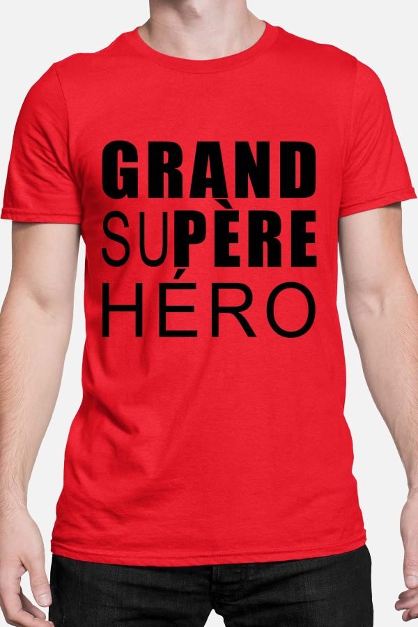 Grand supère héro - Tshirt Homme