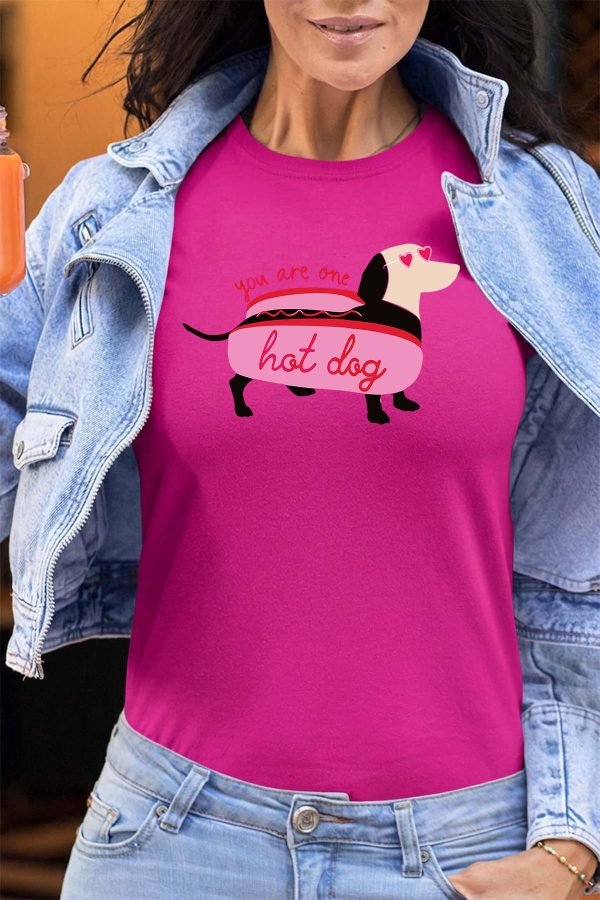 Hot teckel - Tshirt Femme