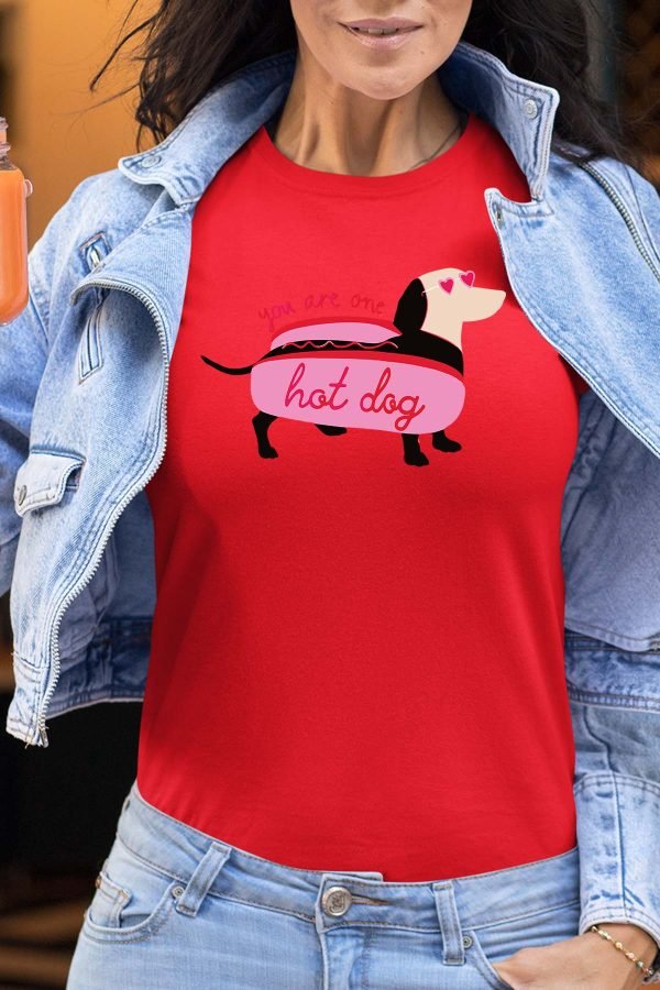 Hot teckel - Tshirt Femme