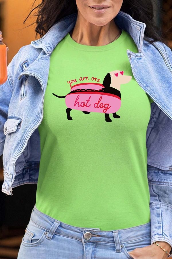 Hot teckel - Tshirt Femme