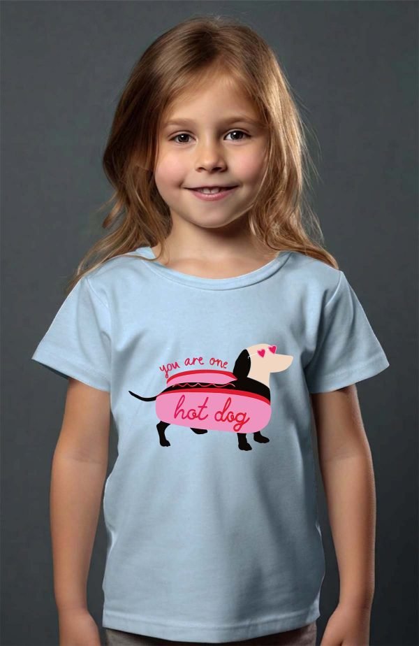 T-shirt Fille en Gros | Hot teckel