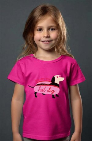 T-shirt Fille en Gros | Hot teckel