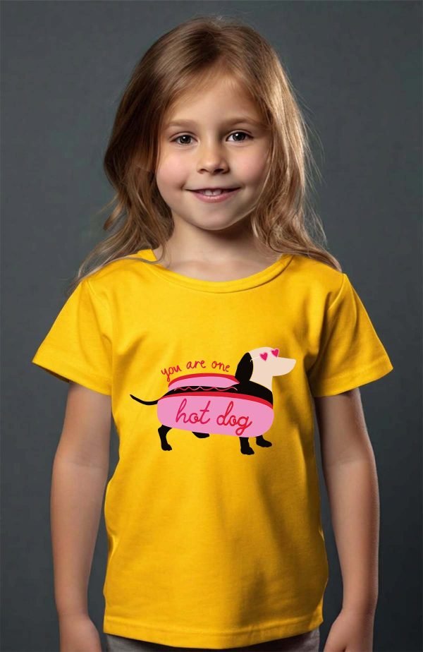 T-shirt Fille en Gros | Hot teckel