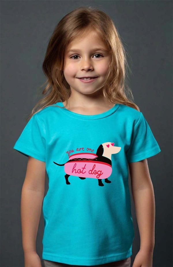T-shirt Fille en Gros | Hot teckel