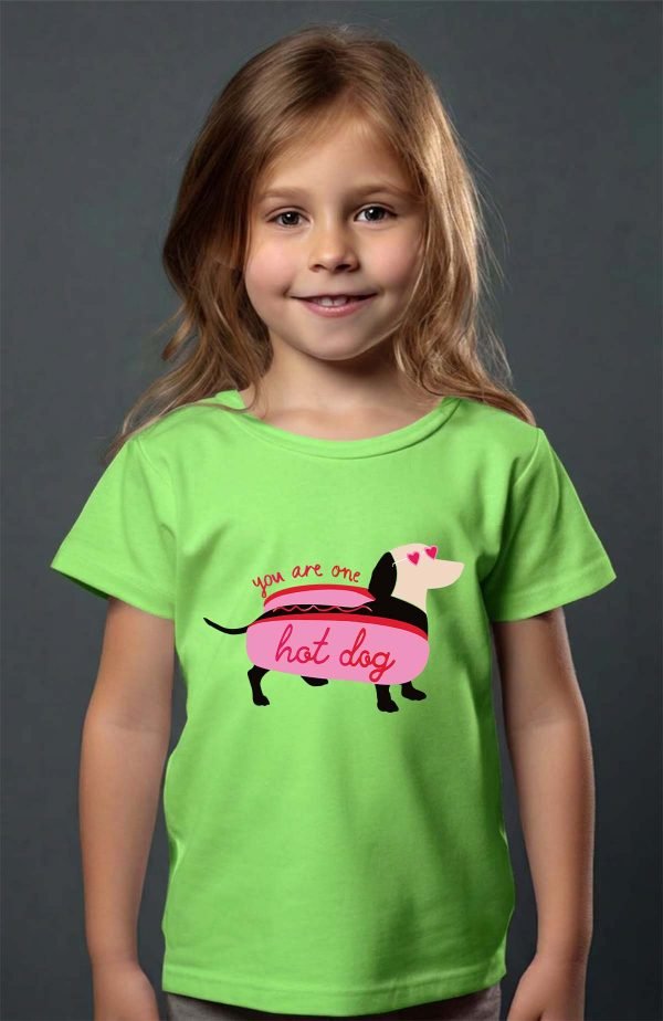 T-shirt Fille en Gros | Hot teckel