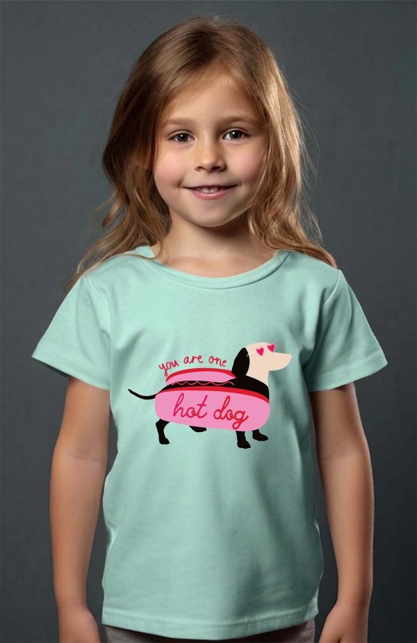 T-shirt Fille en Gros | Hot teckel