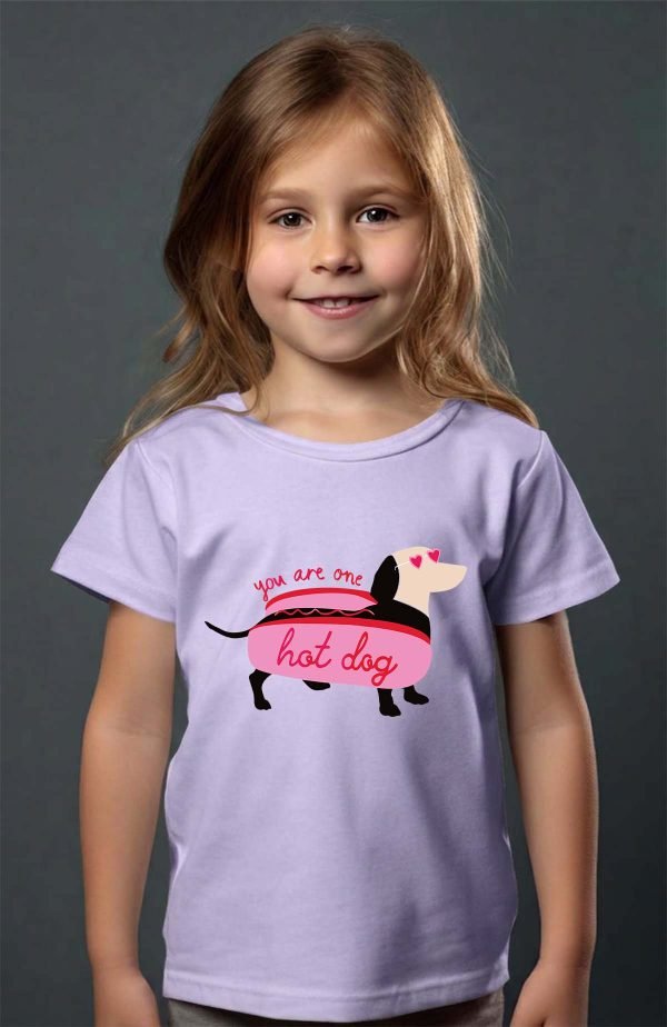T-shirt Fille en Gros | Hot teckel