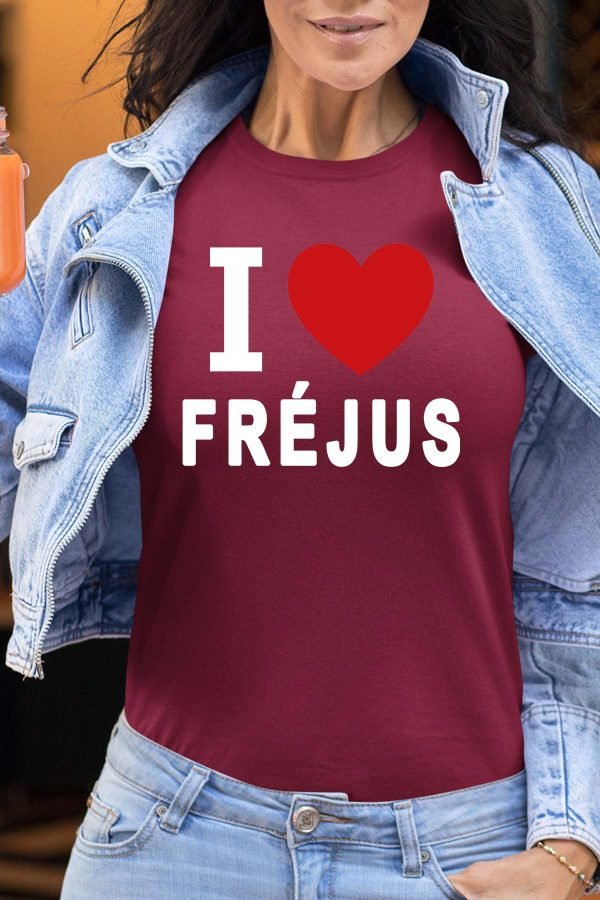 I love Fréjus - Tshirt Femme