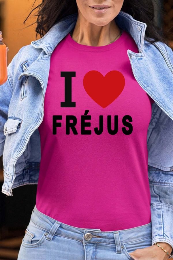 I love Fréjus - Tshirt Femme