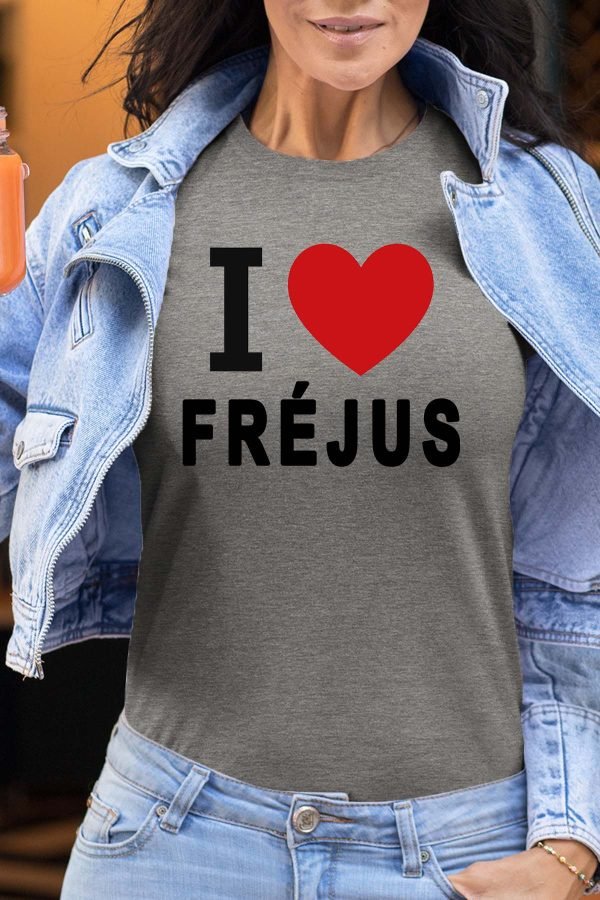 I love Fréjus - Tshirt Femme