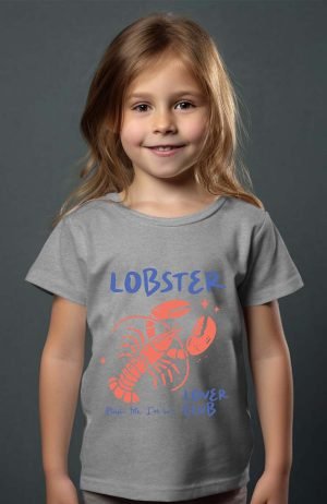 Lobster Lover – Tshirt Fille – Gris
