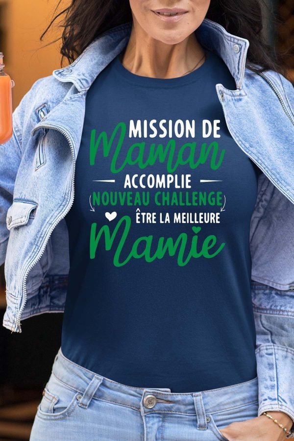 T-shirt Femme en Gros | Maman challenge Mamie