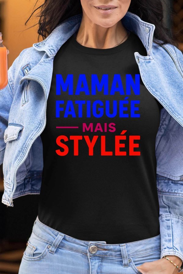 T-shirt Femme en Gros | Maman fatiguée stylée