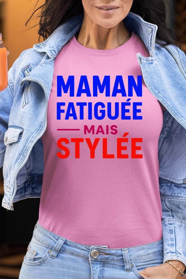 T-shirt Femme en Gros | Maman fatiguée stylée