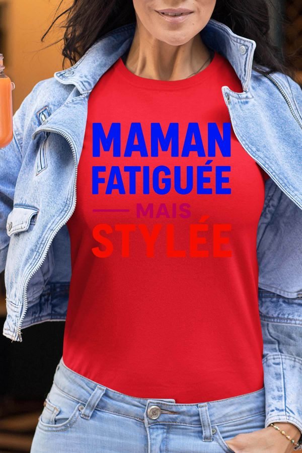 T-shirt Femme en Gros | Maman fatiguée stylée