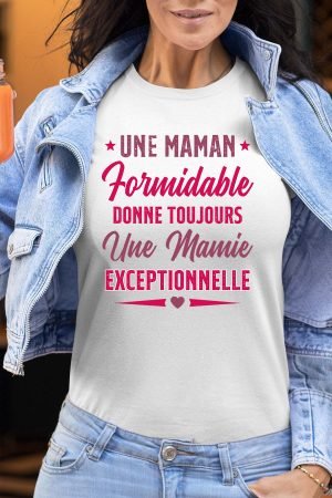 T-shirt Femme en Gros | Maman formidable Mamie