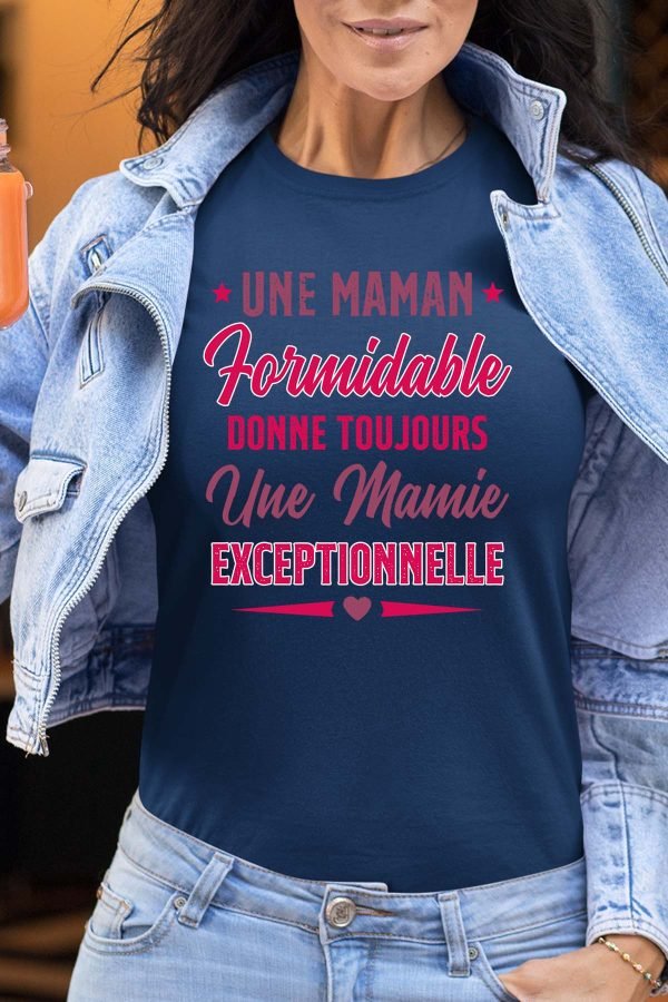 T-shirt Femme en Gros | Maman formidable Mamie