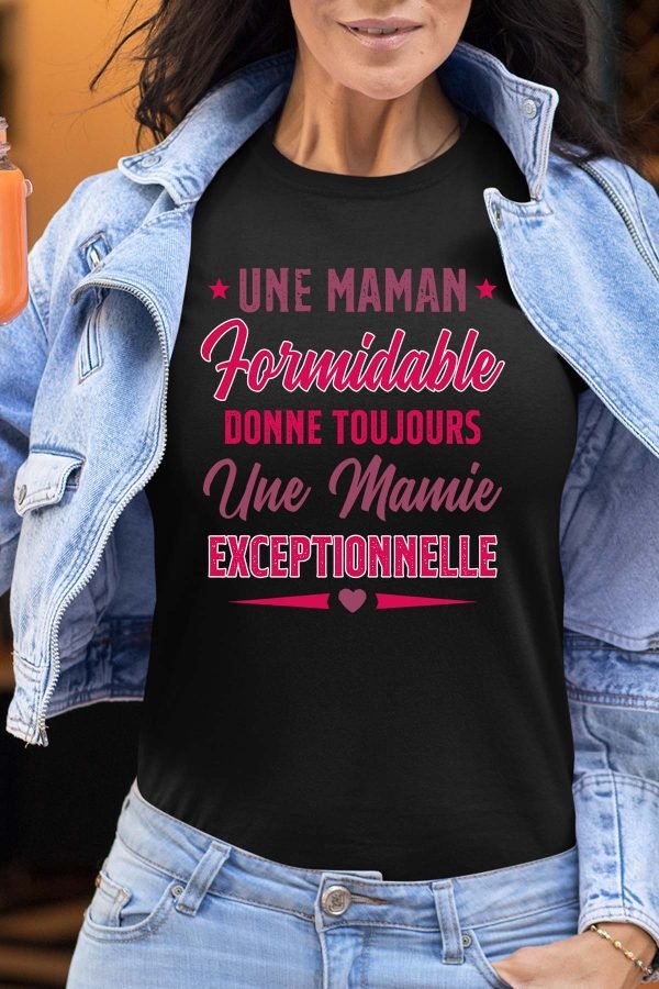 T-shirt Femme en Gros | Maman formidable Mamie