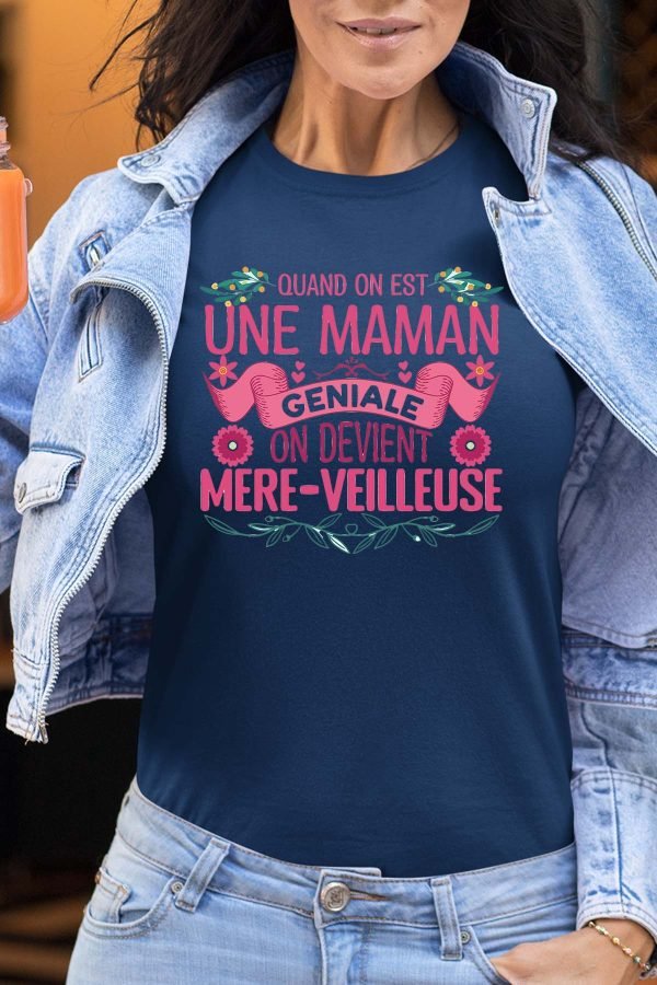 T-shirt Femme en Gros | Maman génial Mere veilleuse