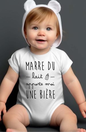 Body Bébé en Gros | Marre lait apporte bière