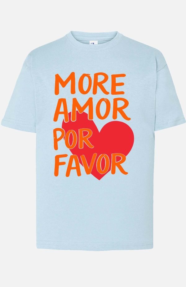 T-shirt Fille en Gros | More amor Favor
