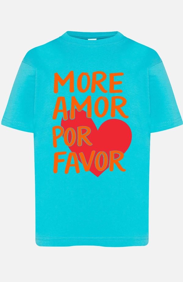 T-shirt Fille en Gros | More amor Favor