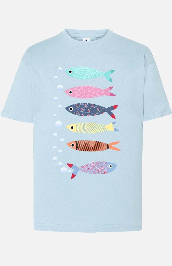 Multi Poisson - Tshirt Femme
