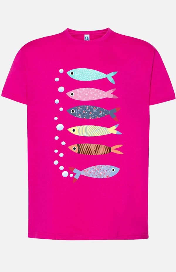 Multi Poisson - Tshirt Femme