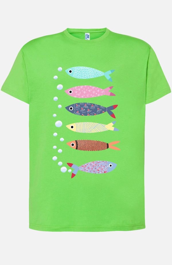 Multi Poisson - Tshirt Femme