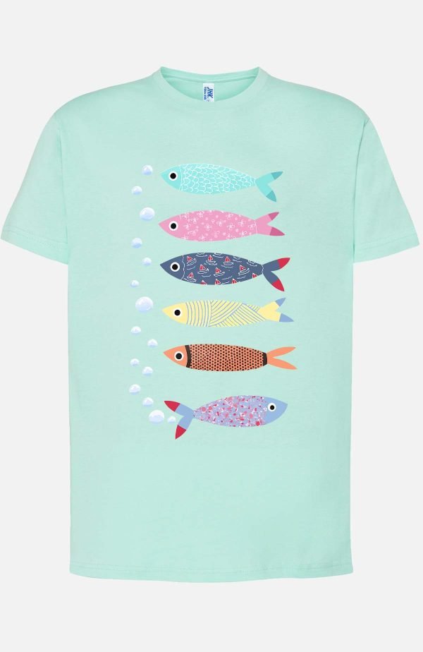 Multi Poisson - Tshirt Femme