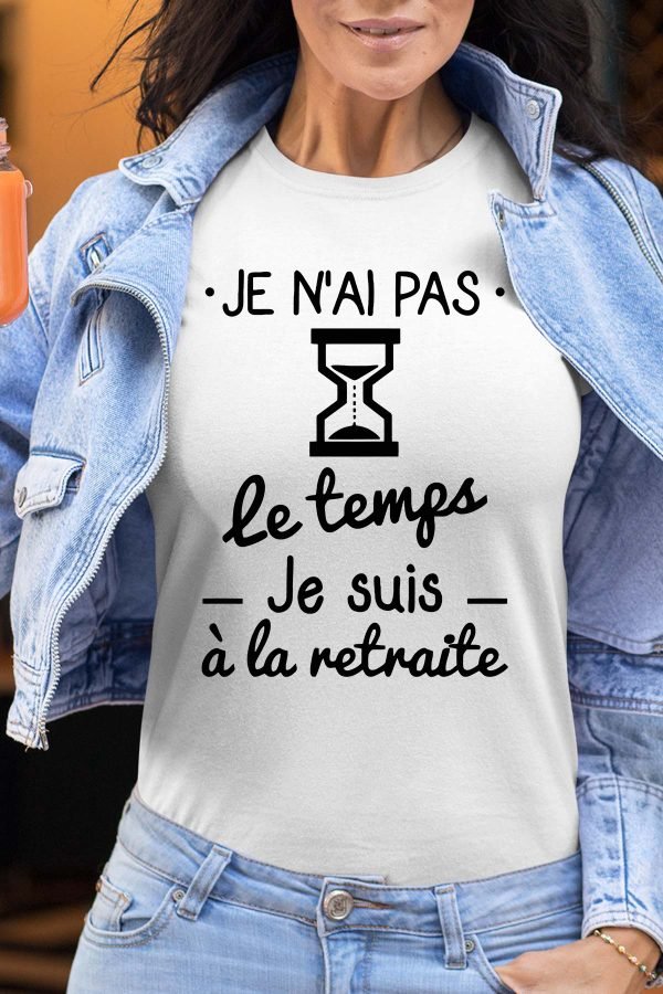 T-shirt Femme en Gros | No temps retraite