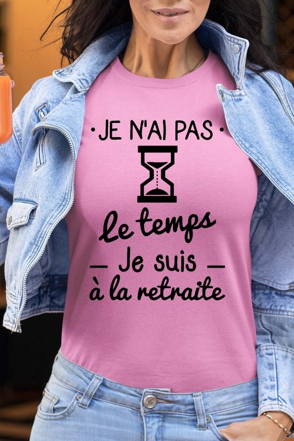 T-shirt Femme en Gros | No temps retraite