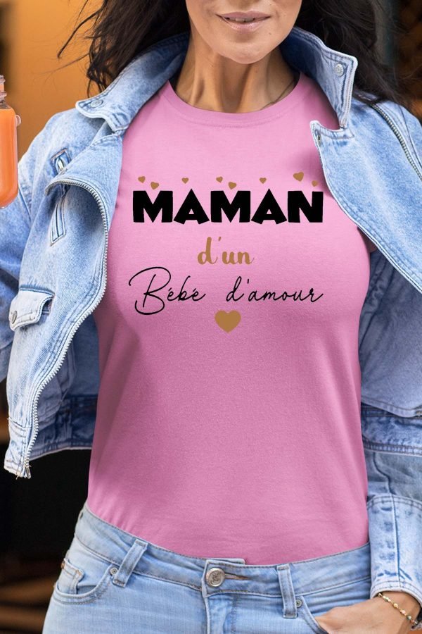 T-shirt Femme en Gros | OR Maman BB damour