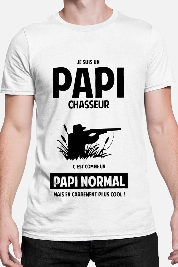 PAPI CHASSEUR - Tshirt Homme
