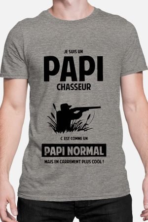 PAPI CHASSEUR - Tshirt Homme