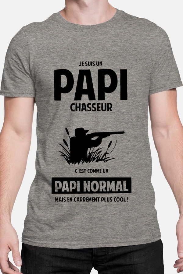 PAPI CHASSEUR - Tshirt Homme