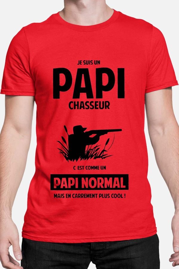 PAPI CHASSEUR - Tshirt Homme